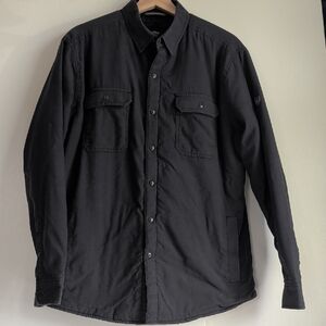Kuhl Fleece Lined Snap Up Shirt Jacket (JOYRYDR™ Shirt-Jac) Large